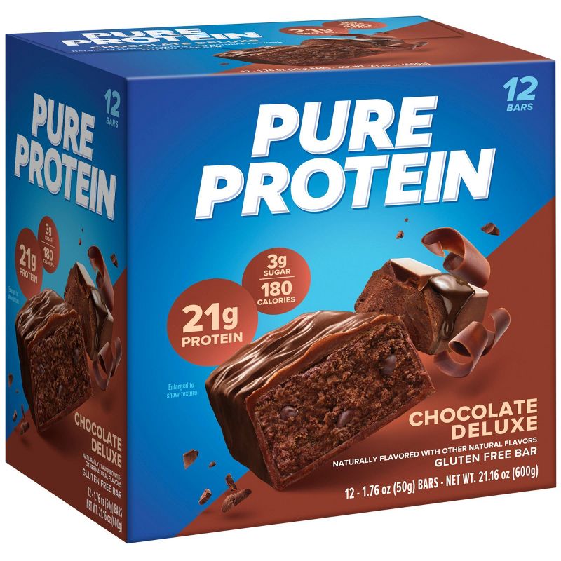 Pure Protein Bar - Chocolate Deluxe - 12ct, 5 of 8