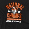 Sam Houston State University Bearkats Ncaa Division 1 Football National Champs Adult T-Shirt Black - 2 of 4
