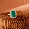 Ross-Simons 5.50 Carat Emerald and .20 ct. t.w. Diamond Ring in 14kt Yellow Gold - 4 of 4
