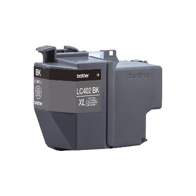 Brother LC402XL Black High Yield Ink Cartridge Prints Up to 3 000 Pages (LC402XLBKS)