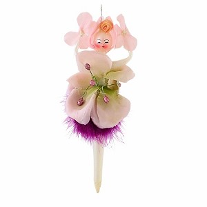 Italian Ornaments 7.75 In Wisteria Waltz Flower Dance Italian Tree Ornaments - 1 of 4