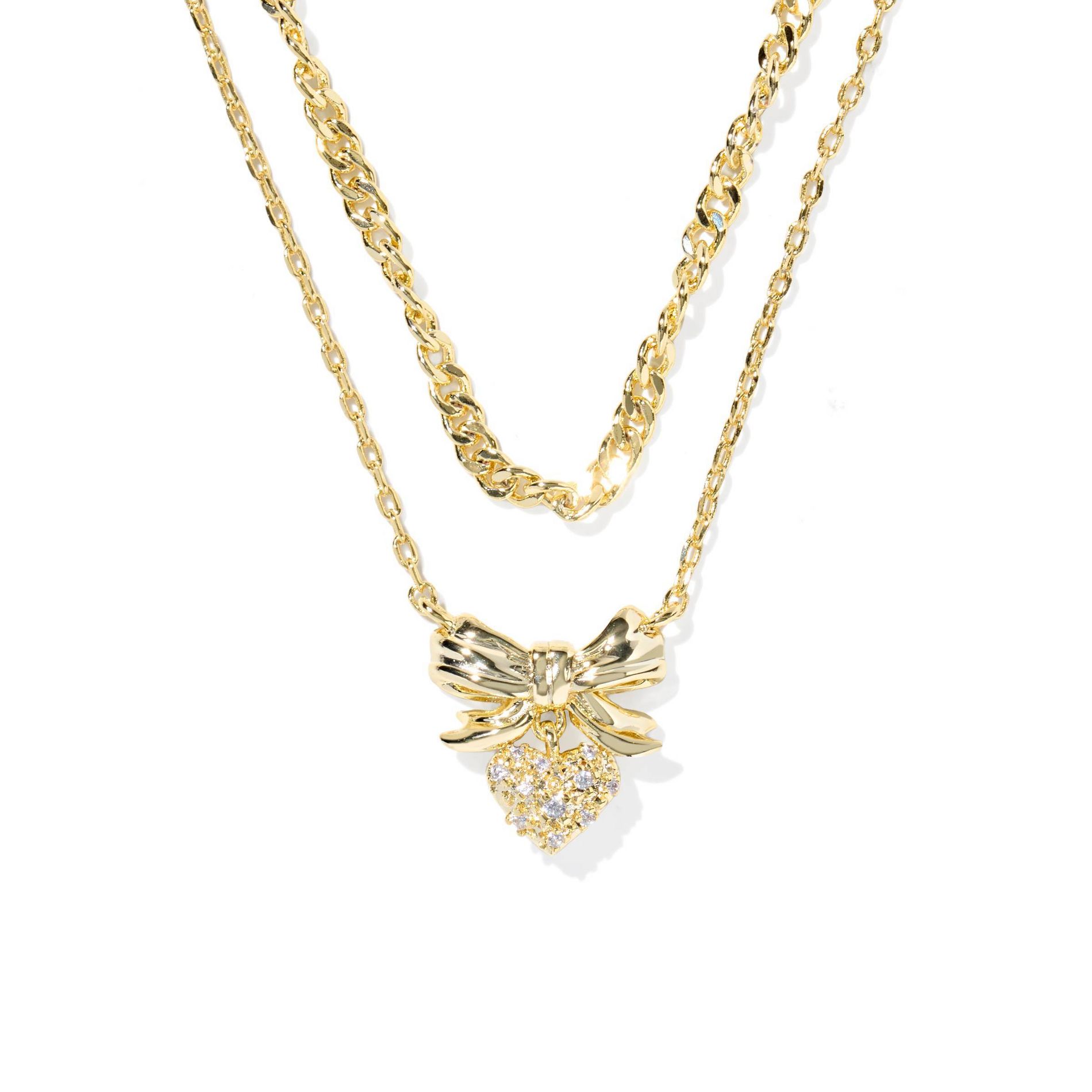 Kendra Scott Bow Multi-Strand Necklace - Gold