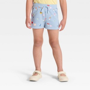 Toddler Girls' Knit Shorts - Cat & Jack™ - 1 of 3