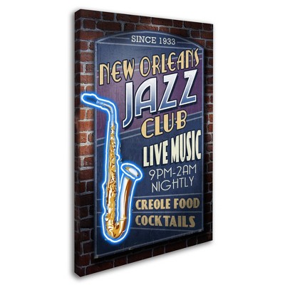 Trademark Fine Art -Lantern Press 'Sign 3' Canvas Art