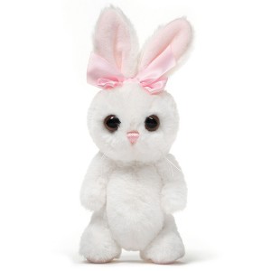 Bearington Bunni Big Head Bunny The Stuffed Bunny Plush, 8 Inch White Bunny Stuffed Animal - 1 of 4