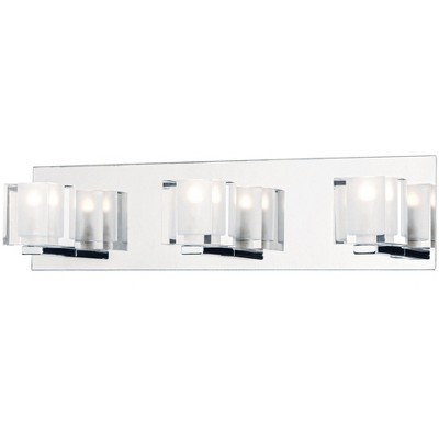 ET2 Lighting Blocs 3 - Light Vanity in  Polished Chrome