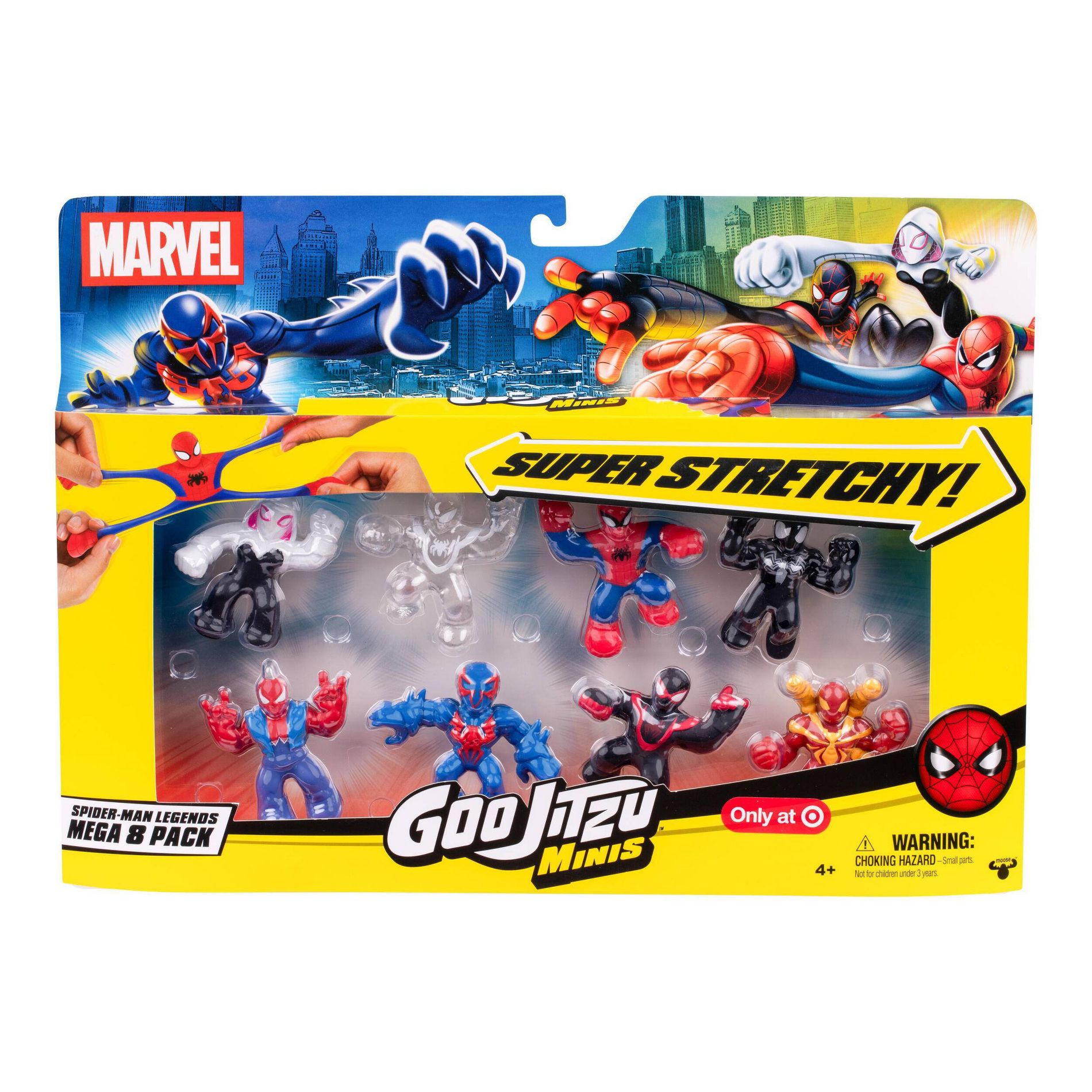 Goo Jit zu Marvel Minis Spider-Man 8-Pack Exclusive