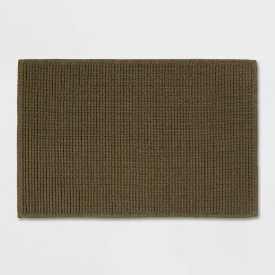 Unique Bargains Soft Machine Washable Bathroom Mat Gradient Green 31x19 :  Target