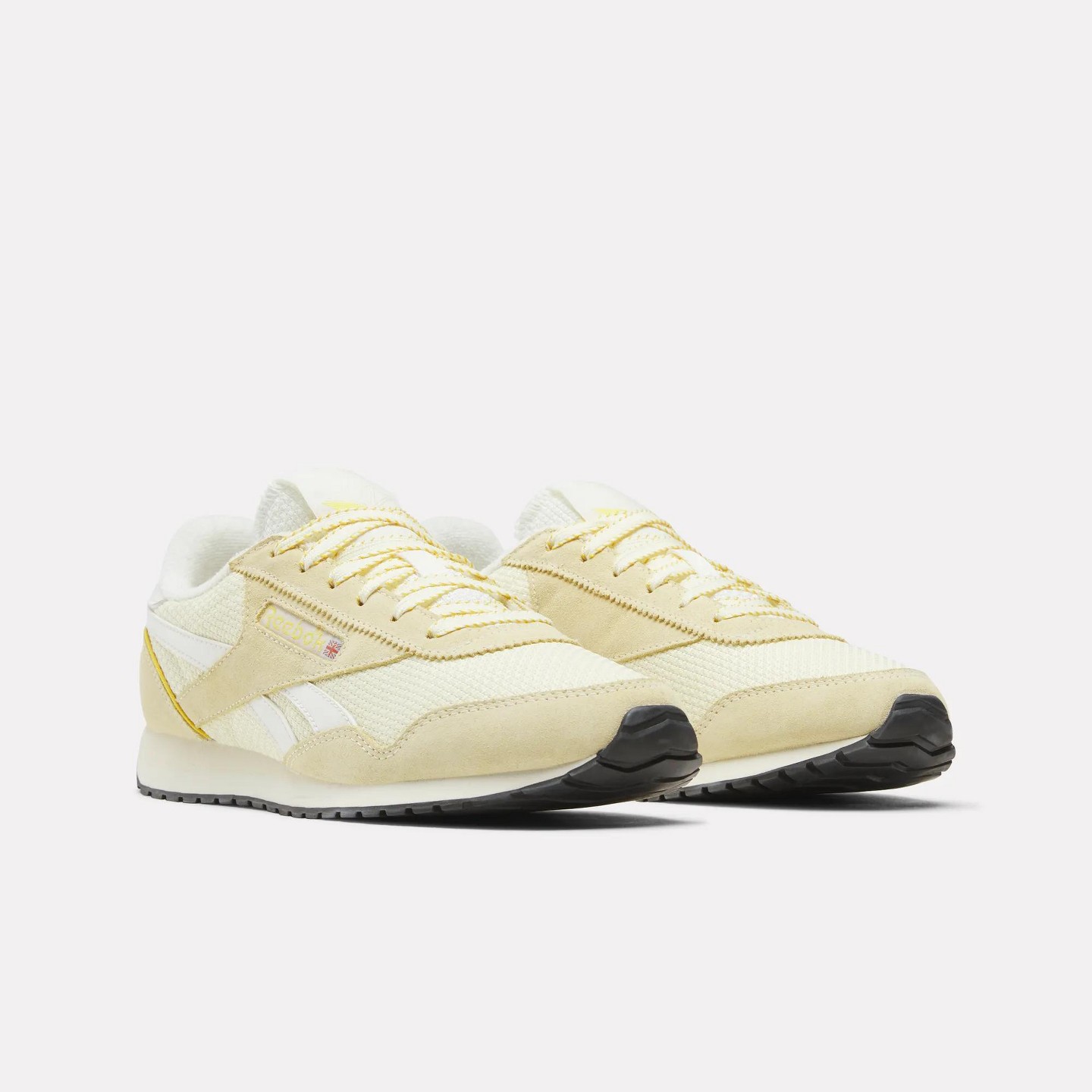 Женские кроссовки Reebok Classic AZ Shoes Size 7 Raw Yellow/Athletic Gold/Chalk, цвет: Жёлтый — фото 4