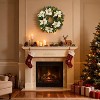Coucheta 9Ft Christmas Boughs Tips, Artificial Pine Cypress Greenery Garland, Decorations Holiday Indoor Outdoor - 3 of 4