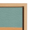 Kate and Laurel Sylvie Sunset Waves Framed Canvas by Cat Coquillette, 23x33, Natural - 3 of 4