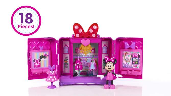 Minnie Mouse Sweet Reveals Glam &#38; Glow Playset, 2 of 8, play video