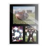 PosterPalooza | White Finish Collage Frame - Black Mat, 20 Frame Sizes to Choose From, UV Acrylic - 4 of 4