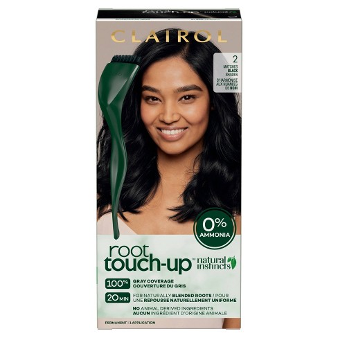 Root Touch-up By Natural Instincts Permanent Hair Color - Black : Target