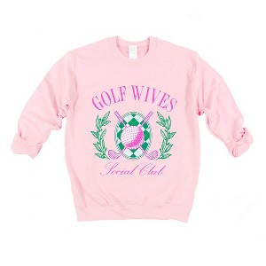 Simply Sage Market Women's Graphic Sweatshirt Golf Wives Social Club - 1 of 4