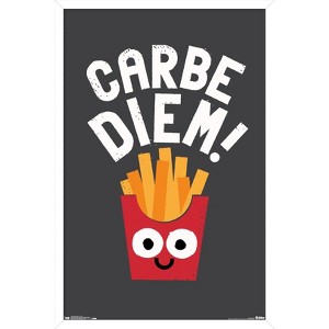 Trends International David Olenick - Carbs Framed Wall Poster Prints - 1 of 4