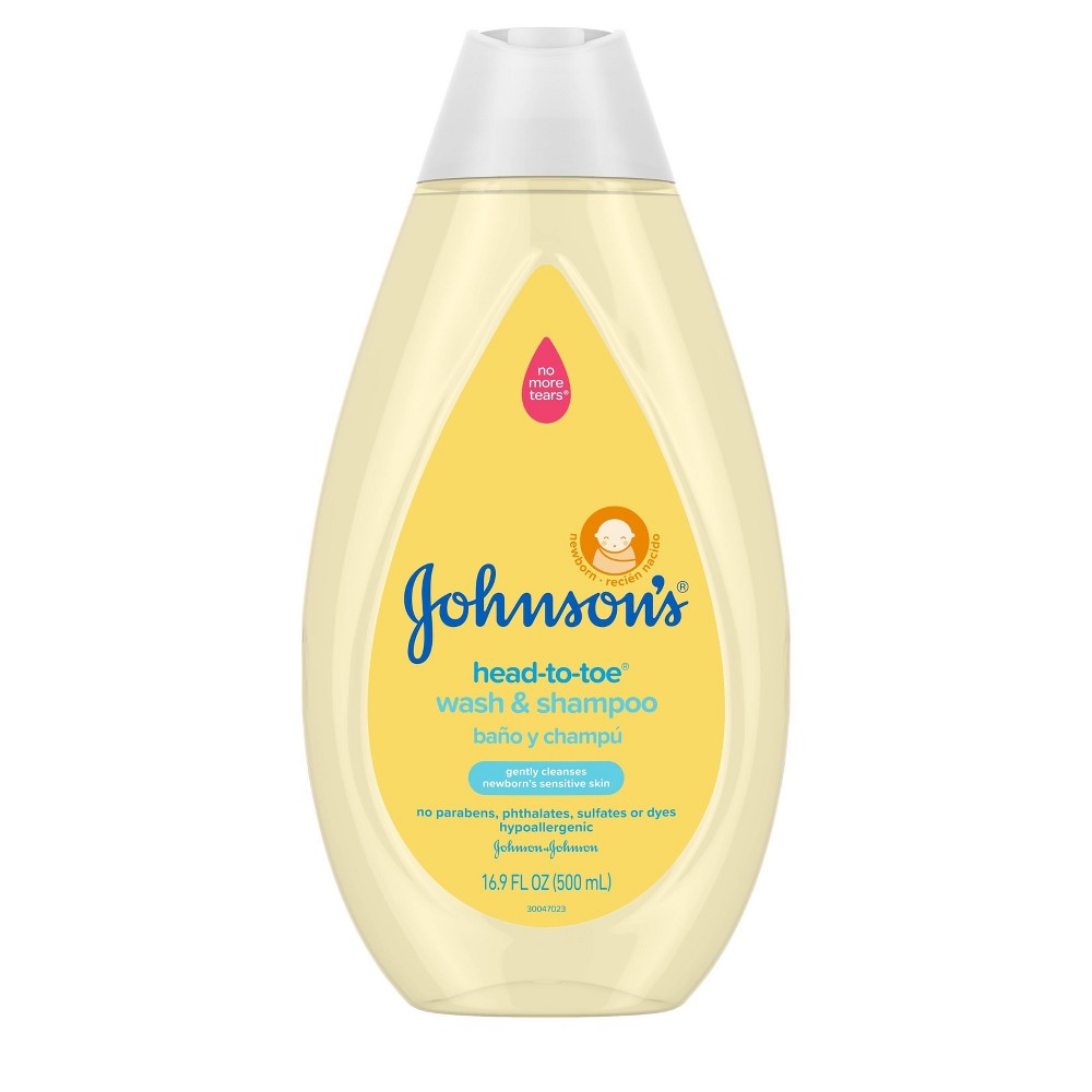 UPC 381371175673 product image for Johnson's Head-To-Toe Baby Wash and Shampoo - 16.9 fl oz | upcitemdb.com