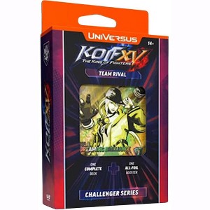 ULTRA COMA CD nada cambia Battlescardセット Universus CCG Challenger Series: The King of Fighters XV - Team