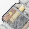 PAVILIA Hanging Toiletry Bag Travel Women Men, Foldable Cosmetic Organizer, Water Resistant Makeup Accessories Essentials Kit - 4 of 4