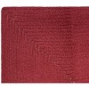 Alpine Stripe Collection 100% Polypropylene Durable & Stain Resistant Double Sided Reversible Indoor Area Utility L-Shape Rug - 2 of 4