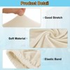 Unique Bargains Elastic Living Room Bedroom Square Foot Stool Cover - 3 of 4