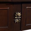 Hrinhom 52"W Retro Pine Wood Console Table,Entry Table With Open Shelf and 2 Drawers - 2 of 4
