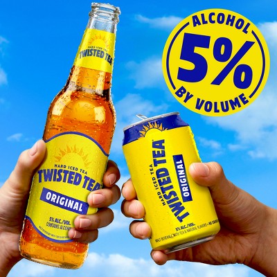 Twisted Tea Original Hard Iced Tea - 12pk/12 fl oz Cans, 4 of 14