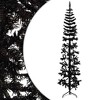 Artificial Half Christmas Tree Black PVC, Steel Extra Tall - 3 of 4