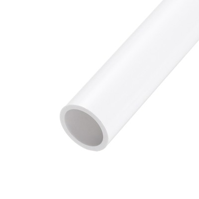 Unique Bargains High Impact Water Plumb Cable Sleeve PVC Rigid Round Pipes 20" Length