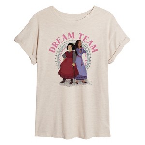 Women's - Disney - Dream Team Oversized Graphic T-Shirt - 1 of 4