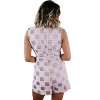 Women's Crochet Lace Button Romper - Everyday Chic Boutique - 4 of 4