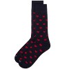 Memoi Men's Hearts Rayon From Bamboo Crew Socks Black 10-13 - 3 of 3