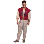 Disguise Men's Aladdin Deluxe Halloween Costume - Size Large - Red