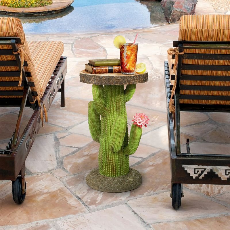 Design Toscano Saguaro Cactus Arizona Desert Sculptural Table, 1 of 2