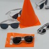 4E's Novelty 12 Pack Checkered Race Car Sunglasses - Party Favors for Kids & Adults - 4 of 4