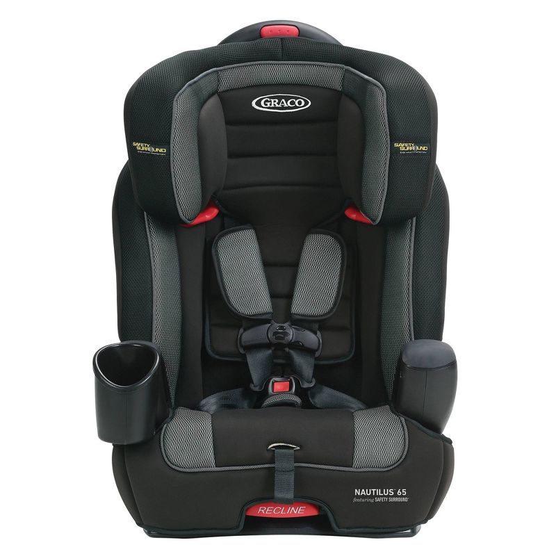 Graco Nautilus 65 3-in-1 Harness Booster Car Seat with Safety Surround - Jacks, 3 of 11