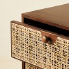 Palermo Nightstand Daisy Webbing Brown - Opalhouse™ designed with Jungalow™ - image 4 of 4