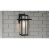 Randall 1-Light Mottled Black Outdoor Wall Lantern - 3 of 4