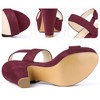 Perphy Women's Platform Slingback Block Heeled Sandals - image 3 of 4