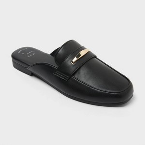 Women's Ginger Mule Loafers - A New Day™ Black 7 : Target