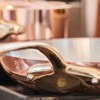 Mauviel M'Heritage 200 B 2mm Polished Copper & Stainless Steel Frying Pan With Brass Handles, 10.24-in, Made In France - 3 of 4