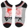Berserk Socks Anime Guts Brand Of Sacrifice 5 Pack Mens No Show Ankle Socks - 3 of 4