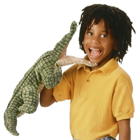 Folkmanis 24 Inch Alligator Hand Plush Puppet for sale online 