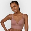 A Fresh Collection Confidence Boost Seamless Push Up Bra 2 Pack - 2 of 4