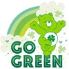 Junior's Women Care Bears St. Patrick's Day Good Luck Bear Go Green T-Shirt - 2 of 4
