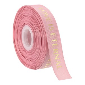 Unique Bargains Gift Wrapping Bouquet Cake Box Love Satin Grosgrain Ribbons 1 Pc - 1 of 4