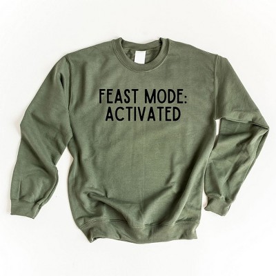 Simply Sage Market Women's Graphic Sweatshirt Feast Mode Activated