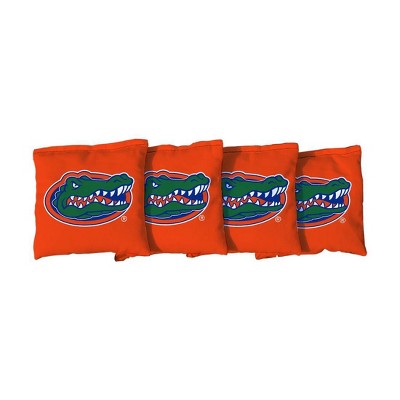 NCAA Florida Gators Corn-Filled Cornhole Bags Orange - 4pk