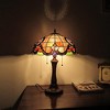 Chloe Lighting MONROE Victorian Tiffany-style Dark Bronze 2 Light Table Lamp 16Inch Wide - 4 of 4