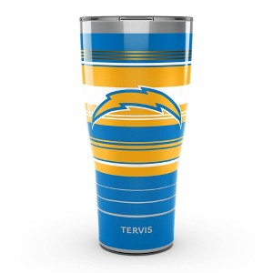 NFL Los Angeles Chargers 30oz Hype Stripes Tumbler - 1 of 4